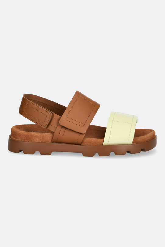 Camper bőr szandál Brutus Sandal K201323.017 barna SS25
