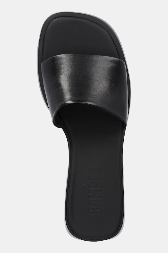 Кожаные шлепанцы Camper Dana чёрный K201740.001