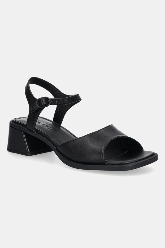 Шкіряні сандалі Camper Kora Sandal блок чорний K201734.001