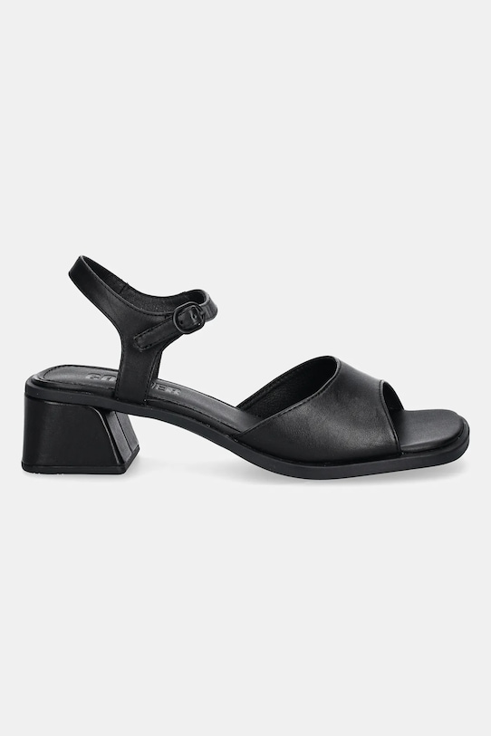 Δερμάτινα πέδιλα Camper Kora Sandal K201734.001 μαύρο SS25