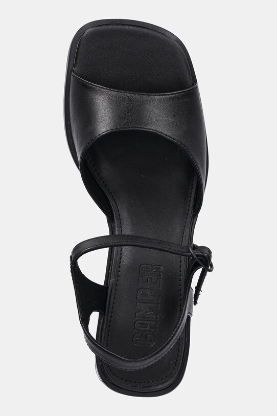 Шкіряні сандалі Camper Kora Sandal чорний K201734.001