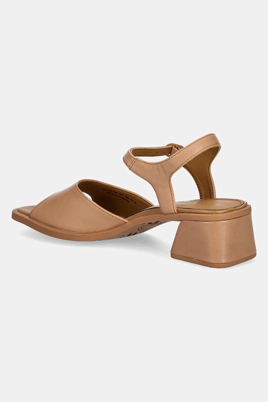 Παπούτσια Δερμάτινα σανδάλια Camper Kora Sandal K201734.006 καφέ