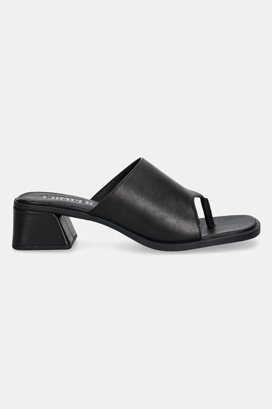 Camper șlapi de piele Kora Sandal K201738.001 negru SS25