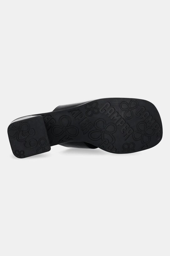 Camper șlapi de piele Kora Sandal K201738.001 negru