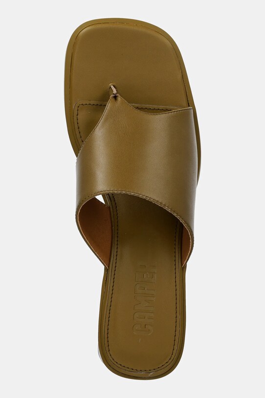 Kožené sandále Camper Kora Sandal zelená K201738.002