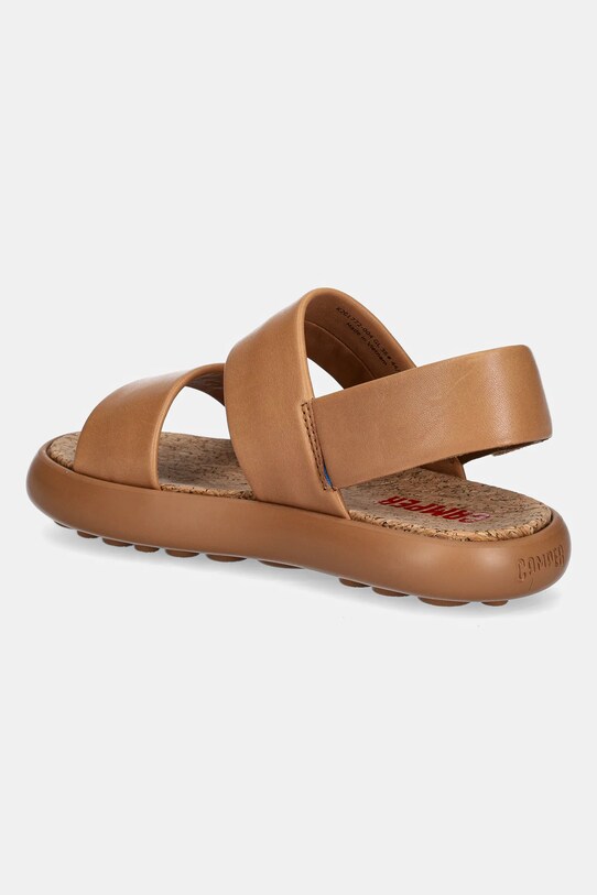 Обувки Кожени сандали Camper Pelotas Flota Sandal K201772.004 кафяв