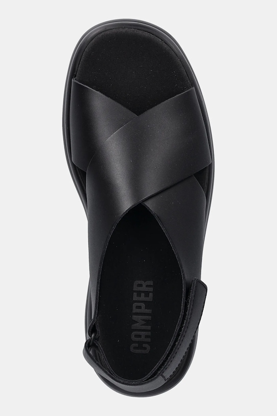 Кожаные сандалии Camper Pelotas Flota Up чёрный K201727.001