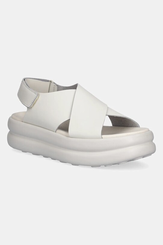 Кожаные сандалии Camper Pelotas Flota Up платформа белый K201727.002