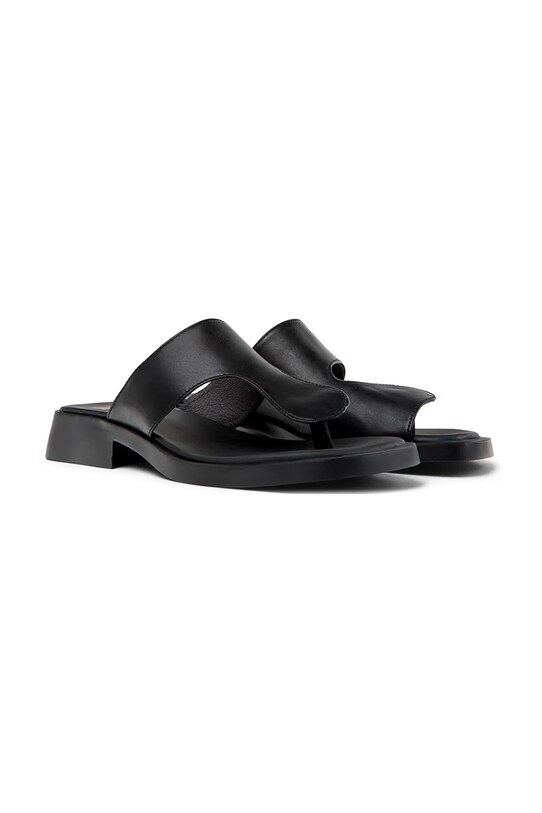 Încălțăminte Camper papuci de piele TWS K201745.002 negru