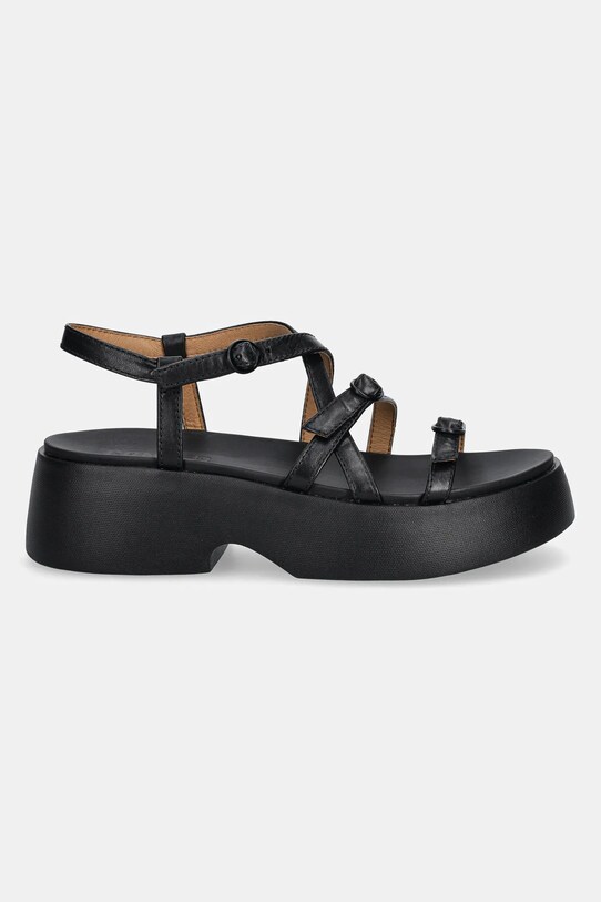 Camper sandale de piele Tasha K201713.001 negru SS25