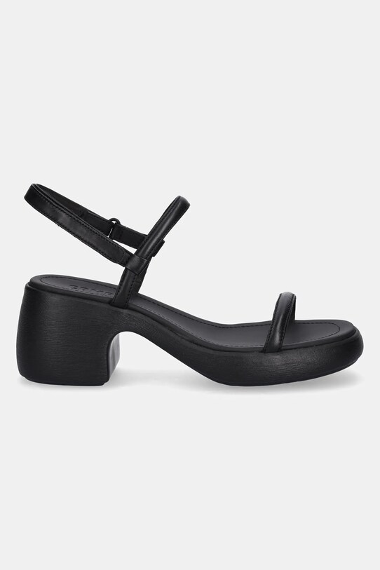 Kožené sandále Camper Thelma Sandal K201596.004 čierna SS25