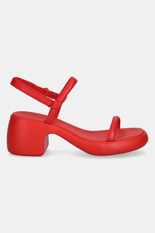 Δερμάτινα σανδάλια Camper Thelma Sandal K201596.006 κόκκινο SS25