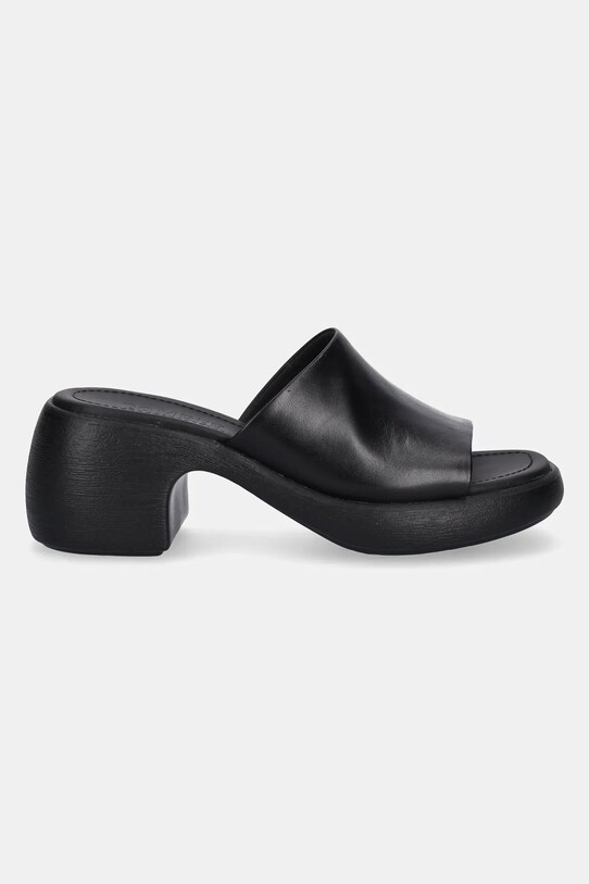 Camper slapi de piele Thelma Sandal K201722.001 negru SS25