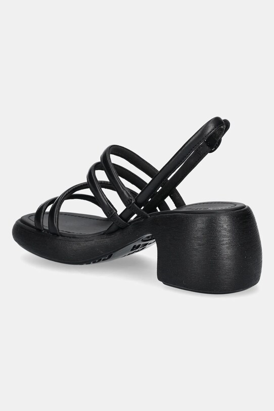 Încălțăminte Camper sandale de piele Thelma Sandal K201723.001 negru