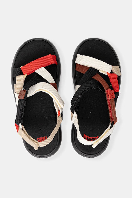 Camper sandale Twins textil negru K201773.002