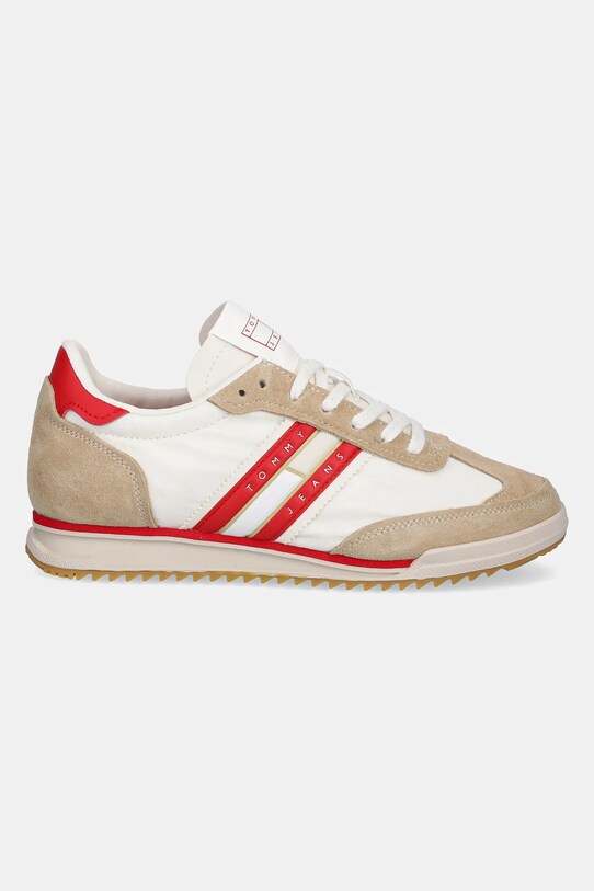 Tommy Jeans sneakersy RETRO RUNNER CLEATED EN0EN02717 beżowy SS25