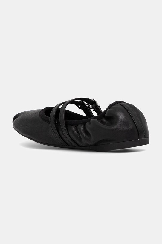 Взуття Шкіряні балетки Tommy Jeans BALLERINA EN0EN02720 чорний