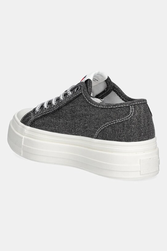 Παπούτσια Πάνινα παπούτσια Tommy Jeans FOXING FLATFORM LC EN0EN02736 μαύρο