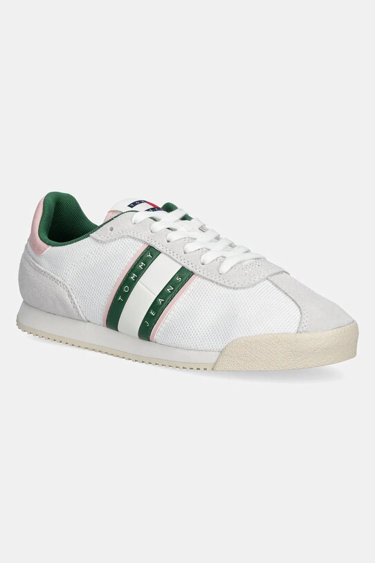 Tommy Jeans sneakers LOW PROFILE RUNNER textil bej EN0EN02742