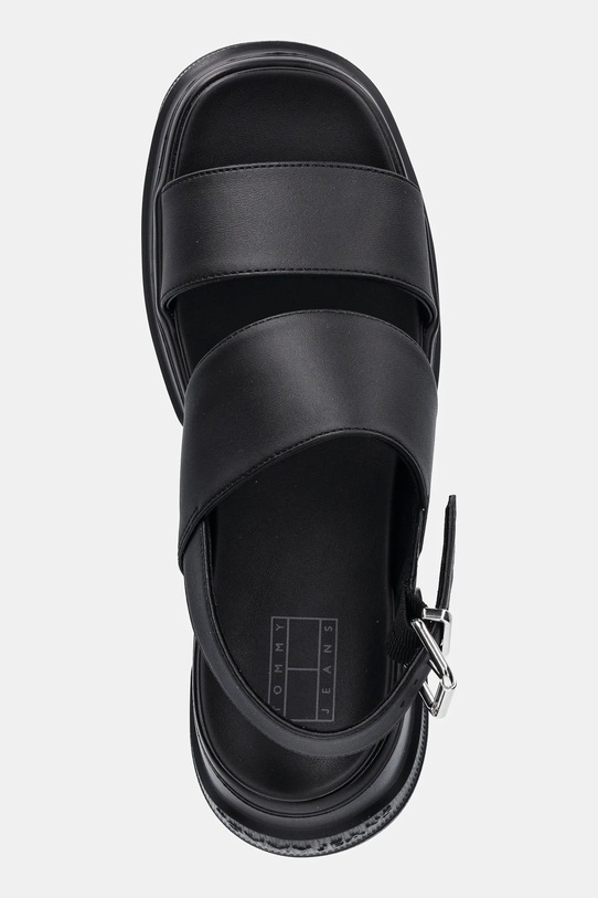 Tommy Jeans sandały CHUNKY CITY SANDAL czarny EN0EN02750