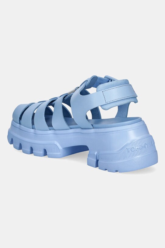 Обувь Кожаные сандалии Tommy Jeans FISHERMAN SANDAL EN0EN02751 голубой