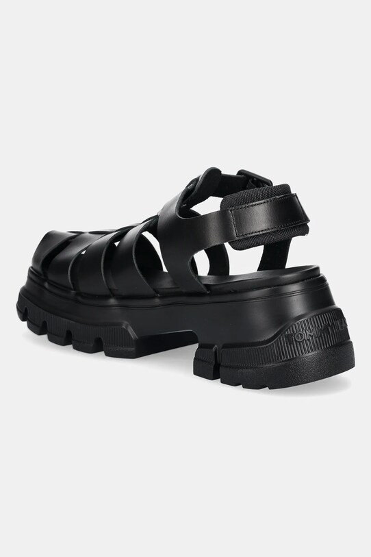 Обувь Кожаные сандалии Tommy Jeans FISHERMAN SANDAL EN0EN02751 чёрный