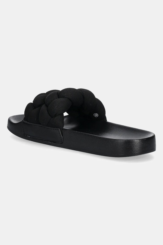 Scarpe Tommy Jeans ciabatte slide BRAIDED SLIDE EN0EN02764 nero