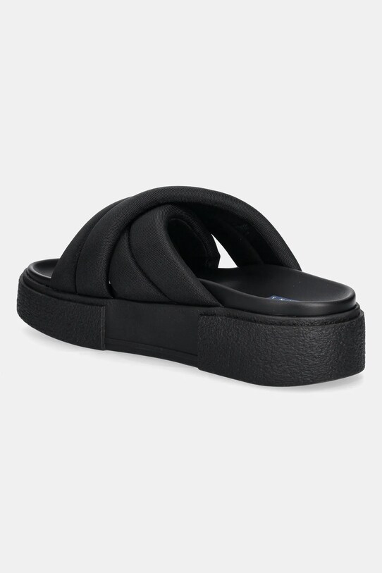 Παπούτσια Παντόφλες Tommy Jeans FLATFORM SANDAL EN0EN02775 μαύρο