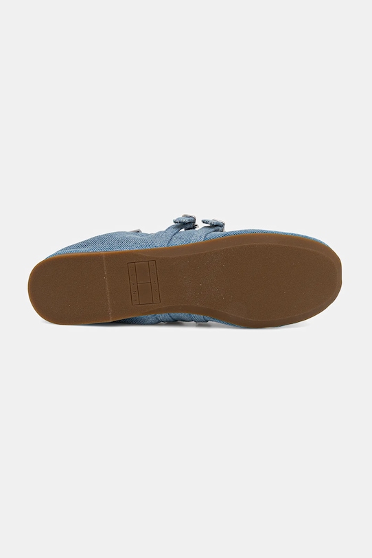 Μπαλαρίνες Tommy Jeans BALLERINA DENIM EN0EN02782 μπλε