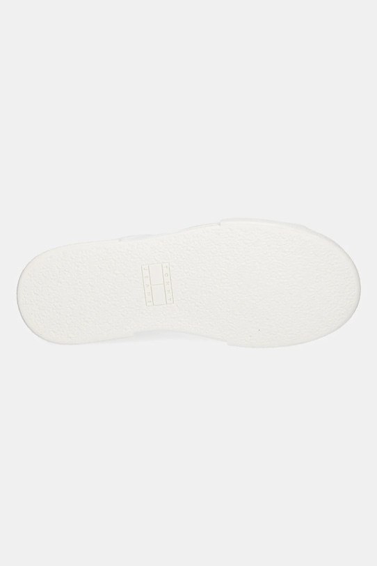 Tenisky Tommy Jeans FLATFORM CANVAS SNEAKER EN0EN02792 biela