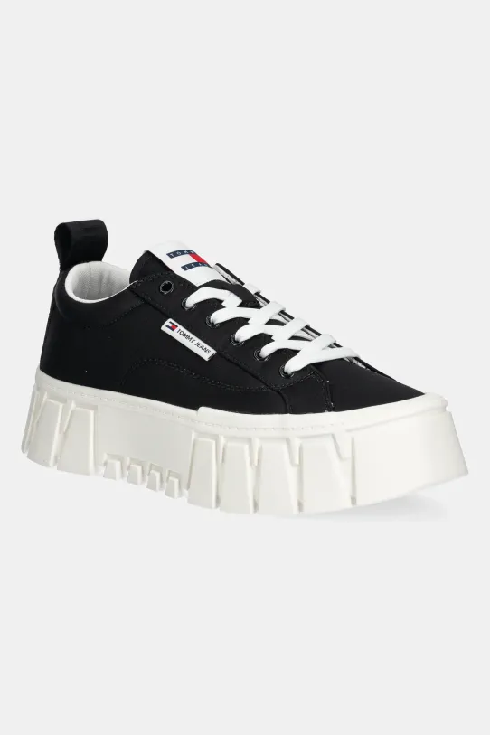 Tommy Jeans sneakers FLATFORM SNEAKER NYLON platformă negru EN0EN02793