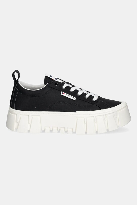 Кросівки Tommy Jeans FLATFORM SNEAKER NYLON EN0EN02793 чорний SS25