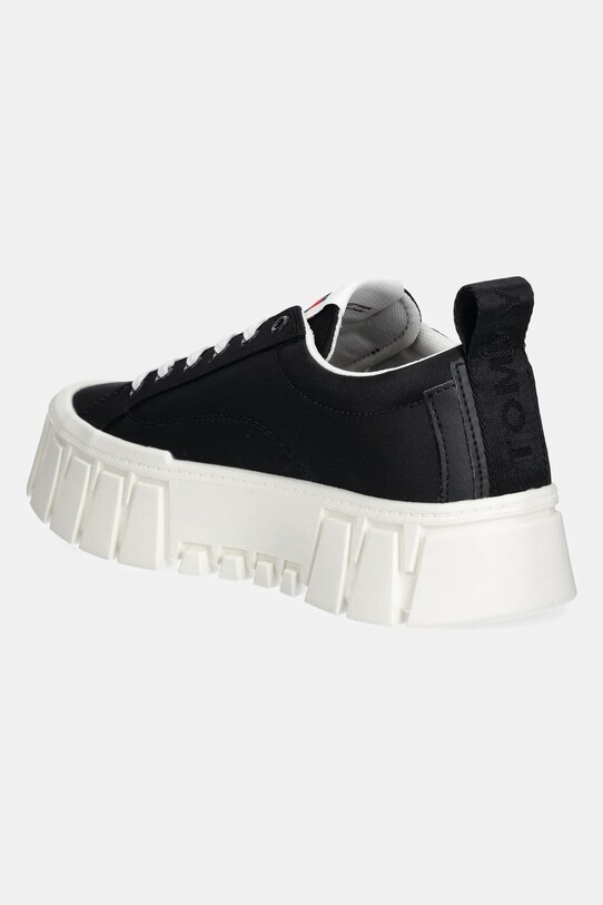 Взуття Кросівки Tommy Jeans FLATFORM SNEAKER NYLON EN0EN02793 чорний