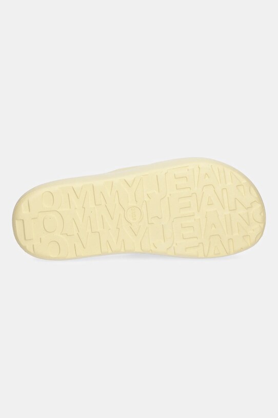 Παντόφλες Tommy Jeans CHUNKY POOL SLIDE ESS EN0EN02879 κίτρινο
