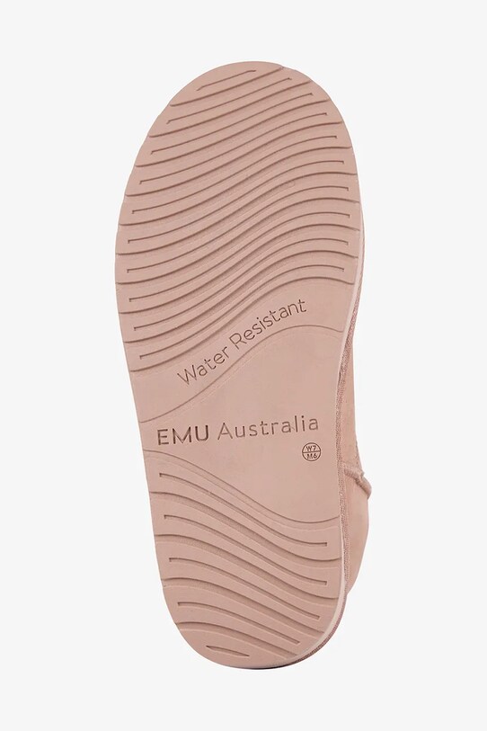 Замшевые сапоги Emu Australia Stinger Micro Flatform W13082.CARO