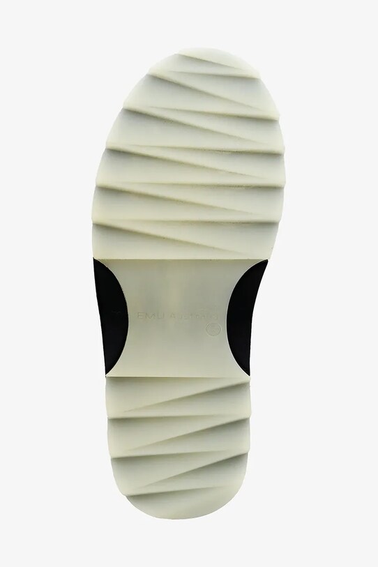 Emu Australia papuci din piele intoarsa Sharky Scuff W13179.BLAK