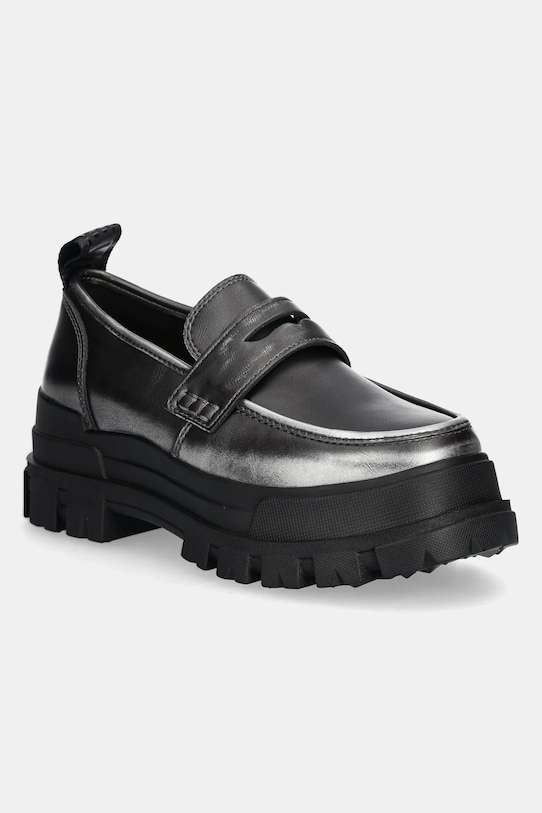 Мокасины Buffalo Aspha Loafer Vntg платформа серый 1624083.PEW