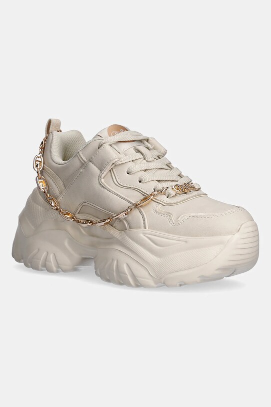Buffalo sneakersy Bliss Chain Planet friendly beżowy 1636295.CRE