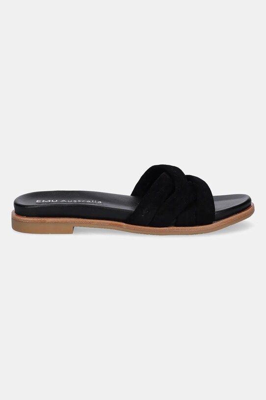 Emu Australia klapki zamszowe Ikara W13054.BLAK czarny SS25
