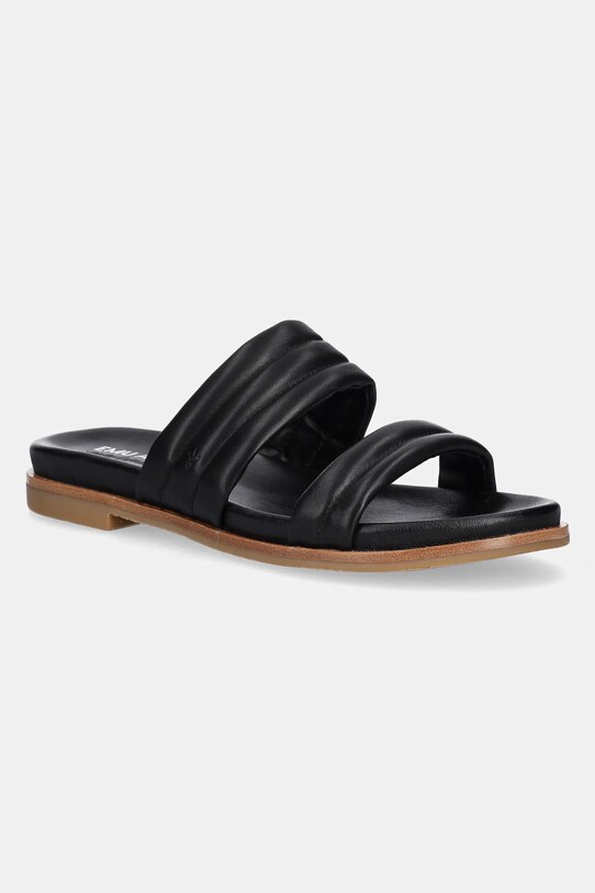 Emu Australia slapi de piele Bondi piele negru W13174.BLAK