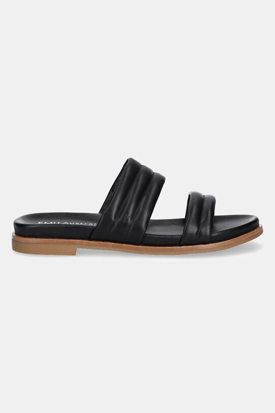 Emu Australia slapi de piele Bondi W13174.BLAK negru SS25