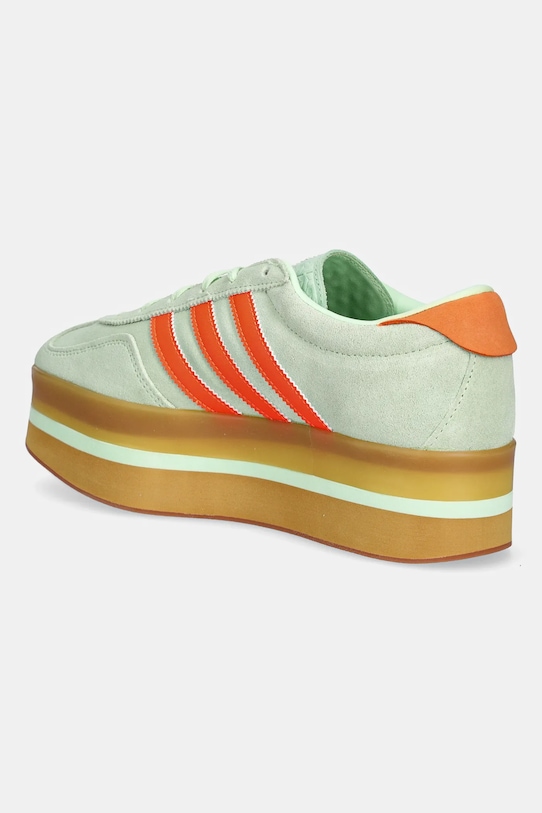 Scarpe adidas Originals sneakers in camoscio Gazelle Stack JR8180 verde