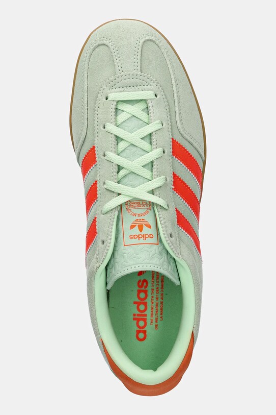 adidas Originals sneakersy zamszowe Gazelle Stack zielony JR8180