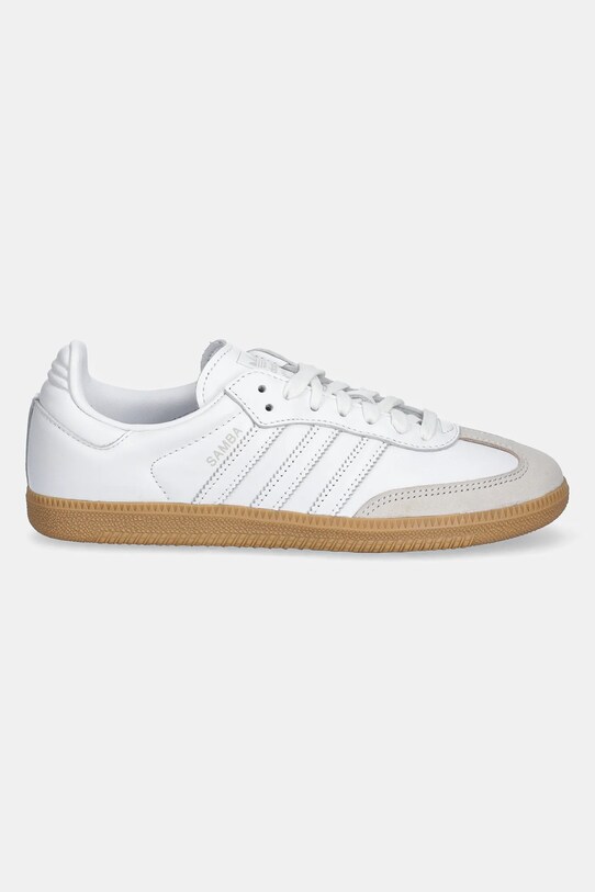 Шкіряні кросівки adidas Originals Samba OG JS2763 білий SS25