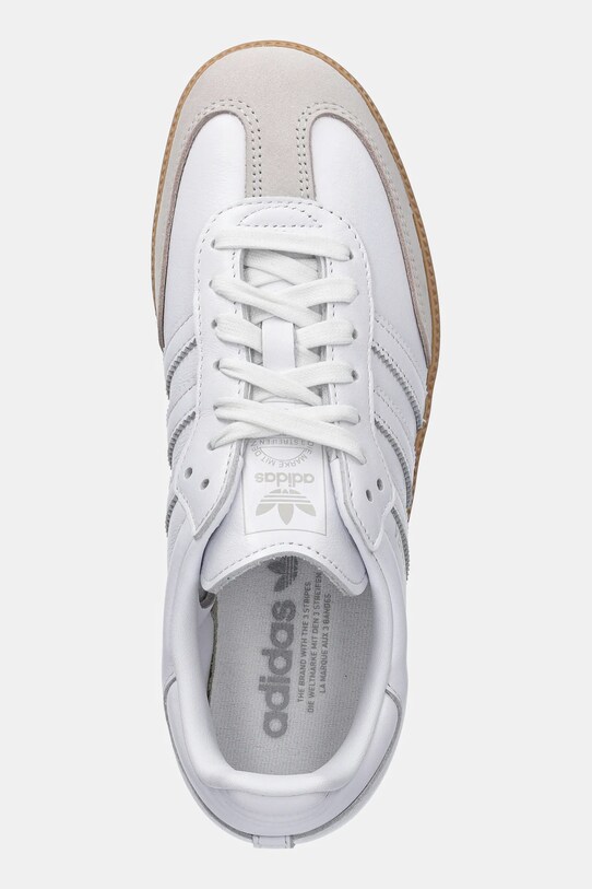 Шкіряні кросівки adidas Originals Samba OG білий JS2763