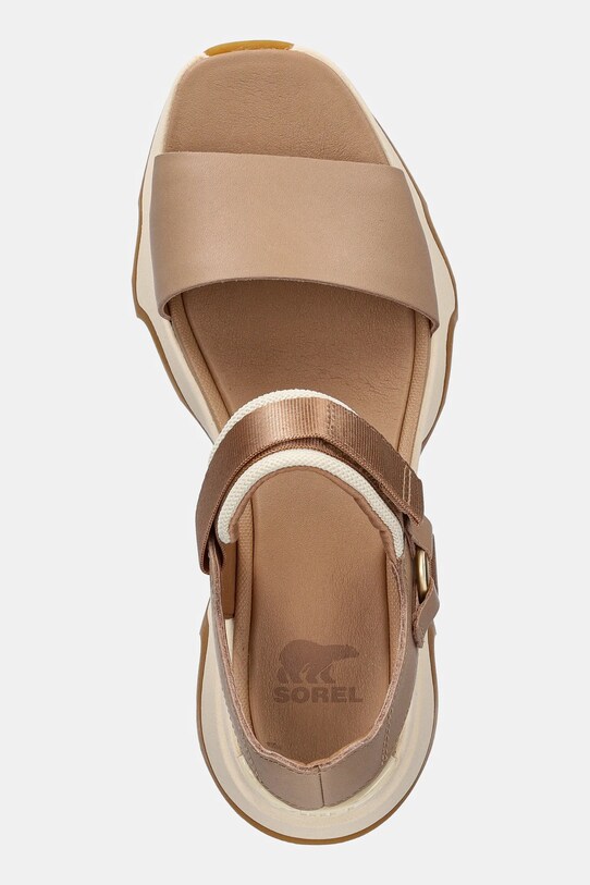 Sorel sandale de piele KINETIC IMPACT Y bej 2030461247