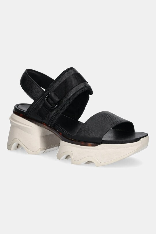 Σανδάλια Sorel KINETIC IMPACT SLINGBACK υφασμάτινο μαύρο 2030481012