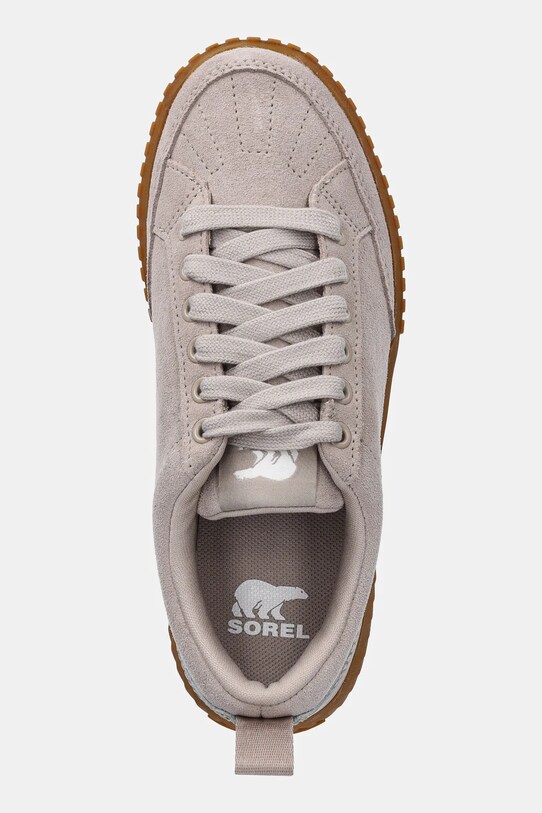Sorel sneakers din piele intoarsă ONA AVE LOW WP bej 2077991084