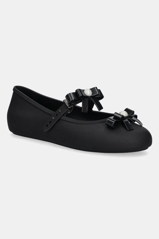 Melissa baleriny SOFT BALLERINA BOW czarny M.35971.BE619