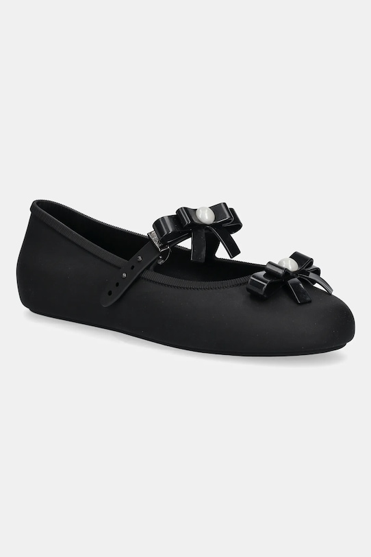 Melissa baleriny SOFT BALLERINA BOW czarny M.35971.BE619
